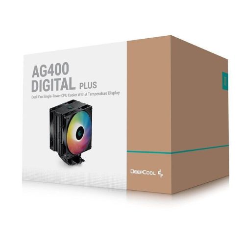 AIR COOLING DEEPCOOL AG400 PLUS DIGITAL ARGB BLACK